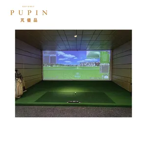 कस्टम उच्च गुणवत्ता गोल्फ दीवार पैनल बफर कम शोर गोल्फ सिम्युलेटर कमरे तकिया