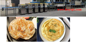 Rifornimento di fabbrica automatico congelato Laccha cipolla Canai Paratha che fa macchina Tortilla linea di produzione completa - Product Image 6