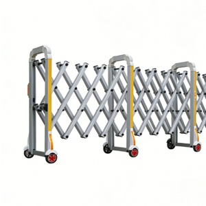 Barrière de sécurité pliable et rétractable manuelle extra-longue en aluminium Zhanjiang pour la sécurité routière - Product Image 1