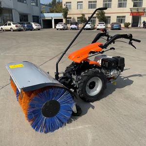 مكنسة ثلج احترافية بمحرك بنزين بقوة 15 حصان RUJIE مع تشغيل كهربائي يدوي عرض العمل 12 متر - Product Image 2