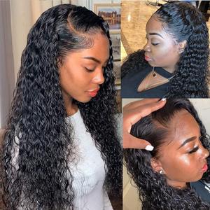 Perruque Lace Front Wig mongole naturelle, <span class=keywords><strong>cheveux</strong></span> humains crépus bouclés, 13x4, avec Baby Hair, densité de 150, pour femmes noires - Product Image 4