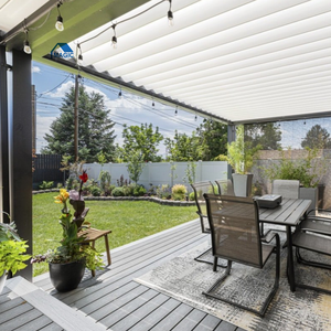 مصراع خارجي بمحركات عريشة ألومنيوم مصنعي مظلة شرفة كوة كهربائية عريشة ألومنيوم خارجية - Product Image 6