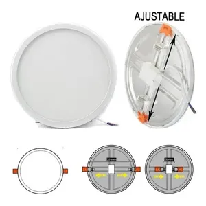 15W regolabile LED luce calda lampada moderna cromata G10 ETL certificata incasso LED COB struttura bianca per uso interno Pack 5 - Product Image 6