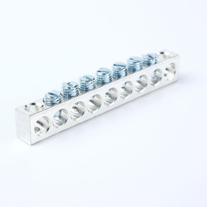 Алюминиевая/медная шина 8*11 для нулевой распределительной коробки, клеммные клеммы, нейтральная шина - Product Image 1