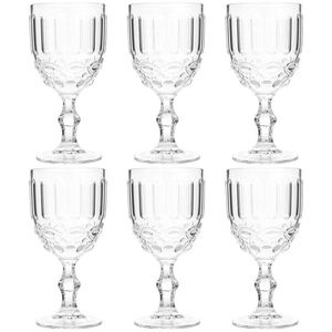 Custom Logo Color Vintage <b>Wine</b> <b>Goblet</b> Embossed Glassware Solid Color Glass <b>Goblet</b> - Product Image 2