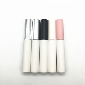 Botol Kosong 5ml 10ml <span class=keywords><strong>Matte</strong></span> Putih/Hitam untuk Lem, Eyeliner Cair, Cairan Penumbuh, <span class=keywords><strong>Lip</strong></span> <span class=keywords><strong>Gloss</strong></span>, Bulu Mata/mascara dengan Kuas - Product Image 3