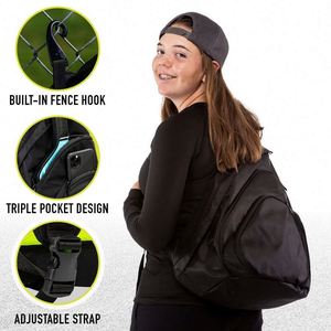 Muestra Gratuita de Bolsa de Pickleball de Poliéster para Viajes, Bolsa de Pickleball Triangular para Hombre y Mujer - Product Image 6