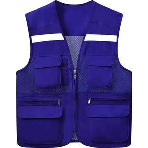 เสื้อกั๊กสะท้อนแสงสำหรับงานอุตสาหกรรม เสื้อกั๊กสะท้อนแสงเพื่อความปลอดภัยในงานก่อสร้าง - Product Image 2