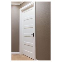 Ace Portes intérieures sur mesure pour maisons Ton vert Couleur Intérieur Porte arrondie en bois Style populaire Portes intérieures pour la maison