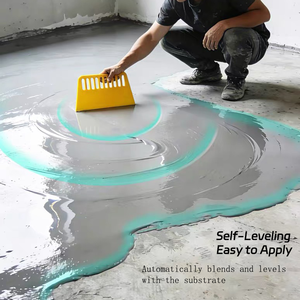 Sous-couche de béton auto-nivelante Zhuxuan ECO |   Composé de nivellement de sol en <span class=keywords><strong>ciment</strong></span> économique à faible teneur en COV 3-30 mm 20 kg - Product Image 4