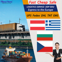 Service d'expédition de fret express DDP FBA logistique de service d'expédition de porte à porte pour le fret aérien et maritime de la Chine vers la Pologne Autriche