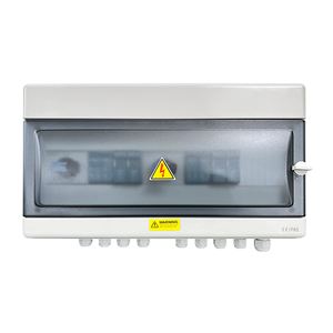 Stock Available <b>Waterproof</b> IP65 PV Combiner <b>Box</b> 10 in 10 out Solar Control <b>Box</b> - Product Image 1