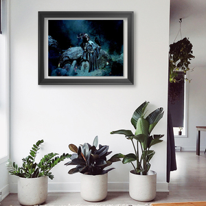 SONGWOO Custom Nordic 30x40 resina diamante quadrato soggiorno decorazione della parete la strega 5D kit pittura diamante arte fai da te - Product Image 2