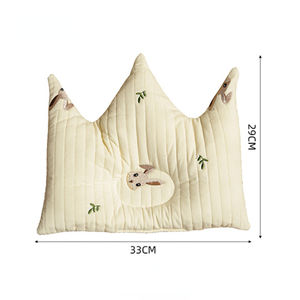 Articles Style coréen bébé doux coton <span class=keywords><strong>cou</strong></span> protecteur nouveau-né infantile oreiller d'allaitement dessin animé broderie coussin literie - Product Image 5