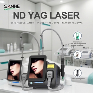 Máquina de Eliminación de Tatuajes con Láser Nd Yag de Picosegundos de 3 Modos y Doble Pulso de 1064nm y 532nm con Tecnología Q-Switched - Product Image 1