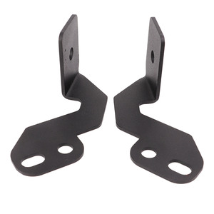 2 Stück Seitenständer-Montagehalterungen A-Säulen-LED-Spot-Arbeitsleuchtenhalterung Ersatz für POLARIS RZR 800 900 XP 1000 - Product Image 1