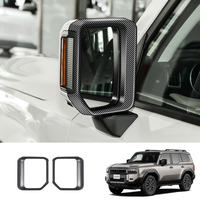 Pare-pluie de rétroviseur pour Toyota Land Cruiser 250 LC250 Prado 2024 2025 2026, garniture de rétroviseur latéral, accessoire extérieur