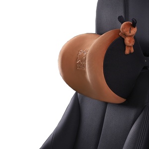 New Material 100% Space <b>Memory</b> Foam <b>Pillow</b> for Driving Headrest Car <b>Pillow</b>, Neck Support Pad Pain Relief Car Neck Support <b>Pillow</b> - Product Image 2