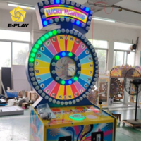 Roue de loterie personnalisée à monnayeur, effaçable à sec, pour 25 jeux anglais, 4000W/220V, garantie 12 mois