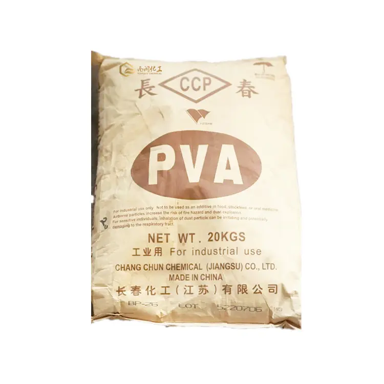 Tüy dökücü krem ve balmumu PVA BP17 için düşük metanol ile PVOH polivinal alkol kısmen hidrolize sınıf PVA BP-17