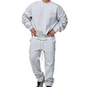Ensemble survêtement unisexe personnalisable 3D hiver, pantalon de jogging et sweat à capuche, grande taille, polaire légère - Product Image 1