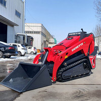Minipala Gommata Hicosman V1000 da 1 Tonnellata con Motore Kubota, Pompa Hansapump, Certificazione EPA & Euro 5 per Fattorie e Giardini