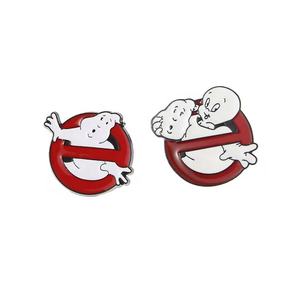 Venta al por mayor de metal película pin US película <span class=keywords><strong>Cazafantasmas</strong></span> broche pin Halloween futuro coche esmalte pines para ropa - Product Image 2