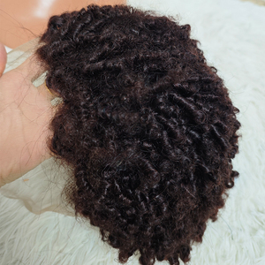 Promoción Letsfly: Peluca Afro Rizada sin Pegamento de $24.6, Base Transparente, 200% de Densidad, Cabello Humano, Frente de Encaje 13x4, Venta al Por Mayor - Product Image 4