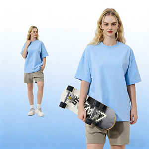 Premium 100% Cotton Garment Dyed Hip Hop Men's <b>T</b>-Shirt Solid Color Breathable Fabric Regular Fit Short Sleeve - Product Image 4