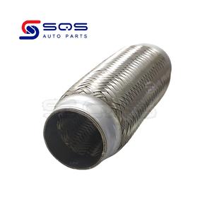 SQS de alta calidad, superventas, 57mm x 152mm, tubo Flexible trenzado automático, tubo Flexible de <span class=keywords><strong>escape</strong></span> de fuelle, junta flexible de <span class=keywords><strong>escape</strong></span> de <span class=keywords><strong>coche</strong></span> - Product Image 2