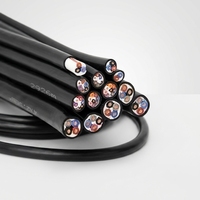 Cable de Alimentación Flexible UL62 SJT de 2-4 Núcleos, 10-16 AWG, Aislamiento de PVC, Cobre 300/500V, Diámetro Personalizado para Electrodomésticos y Equipos