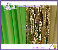 Rideau de fond de scène de mariage à paillettes brillantes de style européen pour la décoration de scène de mariage
