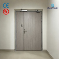 Portes de sécurité industrielles en acier, à prix abordable, pour entrepôt, à ouverture latérale simple ou double, résistantes au feu, modernes, pour centre commercial et villa