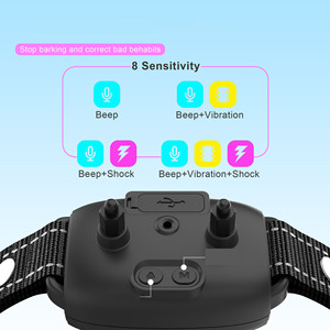 JOYPET Collar Antiladridos Impermeable para Perro, Nuevo Collar para Dejar de Ladrar, Control de Voz, Entrenamiento al Aire Libre