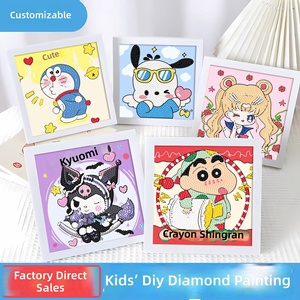 Puzzle di Pittura Diamantata con Stampa Cartoon Sanrio, Tela 5D Luminosa, Kit Fai-da-Te Ecologico, Materiale per Decorazione Murale all'Ingrosso - Product Image 1