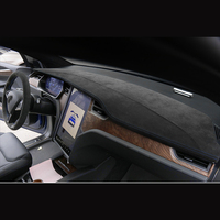Couvre-tableau de bord italien pour Tesla Model S/X 2016-2019, kit d'intérieur de voiture de luxe, haute qualité