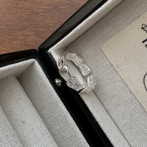 Anillos de escala de textura de diseño especial único, joyería Popular de Plata de Ley <span class=keywords><strong>925</strong></span> para mujer - Product Image 2