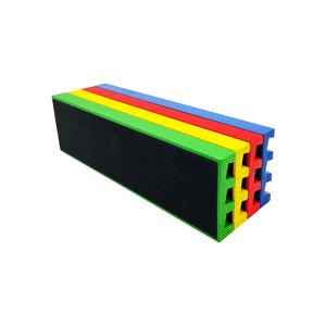 Plateau de dominos en bois coloré personnalisé avec tapis antidérapant pour pied de poulet de <span class=keywords><strong>Train</strong></span> mexicain - Product Image 4