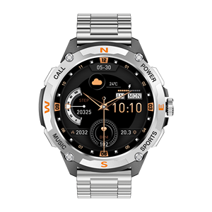 DF QW76 2025 Nuevo Reloj Inteligente GPS con Pantalla AMOLED Redonda, Monitoreo de Salud, Llamadas, Múltiples Modos Deportivos, Reloj Inteligente para Exteriores para Hombre - Product Image 5