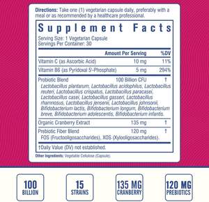 Capsules de probiotiques vaginaux à vente chaude, capsules pour la santé urinaire, mélange prébiotique biologique, capsules de probiotiques vaginaux - Product Image 2