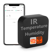 Tuya – télécommande intelligente IR, capteur de température et d'humidité intégré pour climatiseur, TV, DVD, AC, fonctionne avec Alexa TY-S06Pro