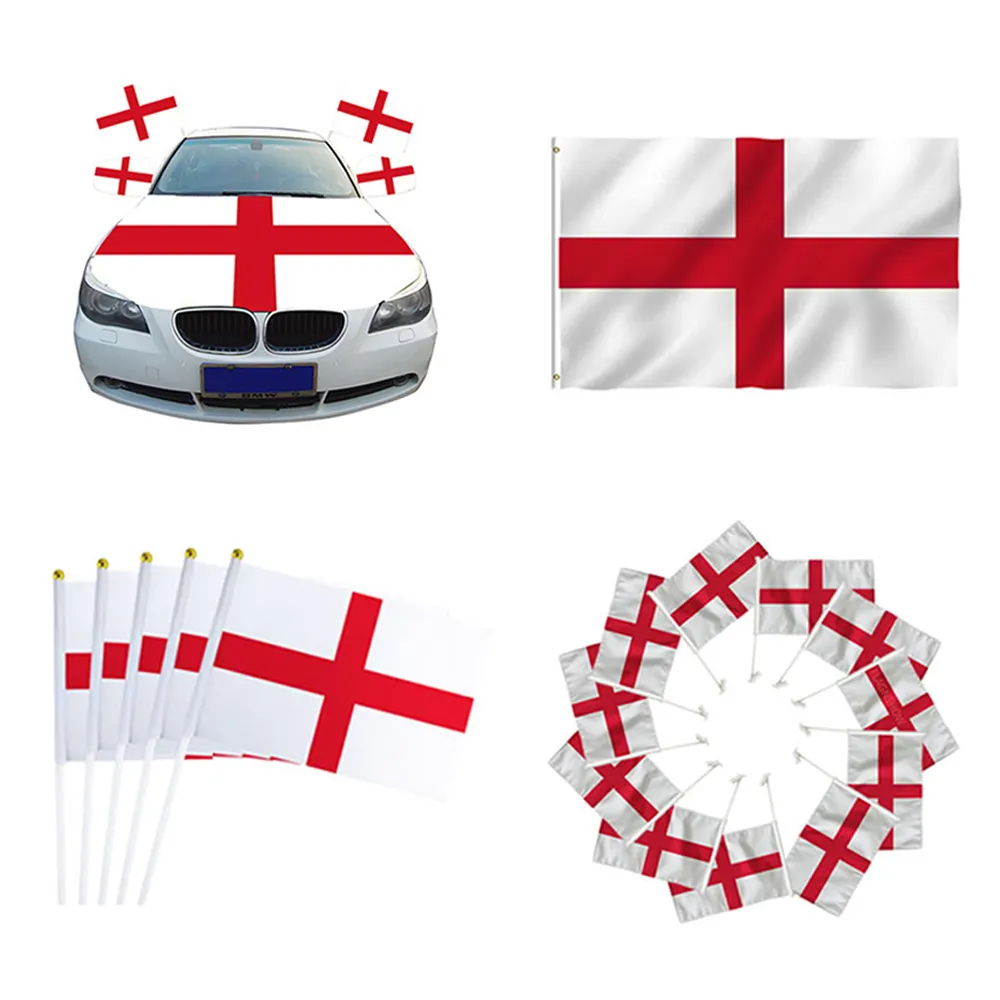 Flagnshow dijital baskı polyester bayrak 3x5 ft 90x150 cm İngiltere bayrağı