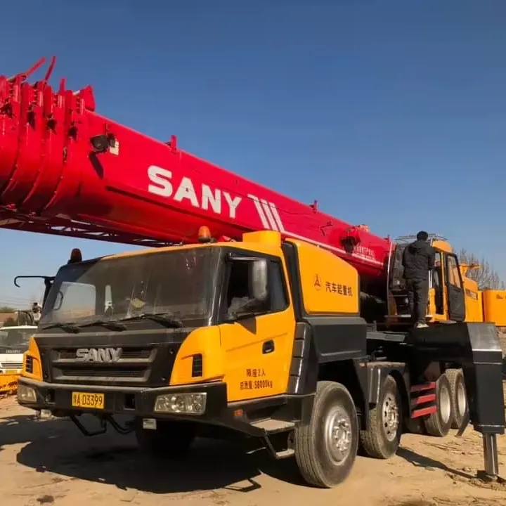 가장 인기 있고 저렴한 Sany Stc1000 100 톤 중고 트럭 크레인 판매 중 가장 저렴한 가격