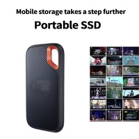DISCO DURO PORTÁTIL SSD Extreme de 1 TB, hasta 1000 MB/s, USB 3.1 Tipo C, Resistente al Agua IP65, Firmware Actualizado, Unidad de Estado Sólido Externa