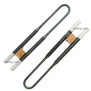Elemento Riscaldante a Forma di U in MoSi2 1800°C, <span class=keywords><strong>Resistenza</strong></span> <span class=keywords><strong>per</strong></span> <span class=keywords><strong>Forno</strong></span> a Muffola - Product Image 2