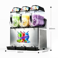 Machine à Granita 1, 2 ou 3 Bacs – Équipement de Réfrigération Professionnel de Haute Qualité pour Cuisine Commerciale – Excellent Prix à Vendre