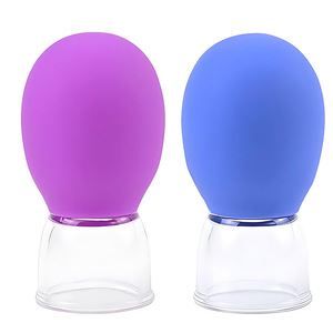 En gros Ventouses de massage en silicone et verre à aspiration sous vide pour le visage et le corps, correcteur de mamelons - Product Image 1