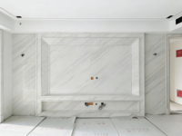 Grande dalle de marbre translucide veiné blanc, luxueuse, écologique, résistante aux rayures, pour mur de salle de bain rétroéclairé, îlot de cuisine, villa