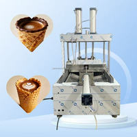 Machine automatique Yanhui pour la fabrication de tasses à café comestibles en biscuit et de cornets de crème glacée – Inde