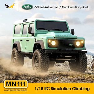 รถ Defender 110 D110 รุ่น Camel <span class=keywords><strong>Trophy</strong></span> Edition ของแท้ ขนาด 1/18 ขับเคลื่อน 4 ล้อ รถบังคับวิทยุแบบ Trail Crawler พร้อมใช้งาน รถกระบะ รีโมท 2.4Ghz สำหรับนักสะสม - Product Image 1